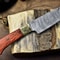 Custom Hand Forged Twist Pattern Damascus Steel Chef Knife 9 Handmade Kitchen 1