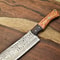 Custom Handmade Damascus Steel Chef Knife Full Tang Sport Knife 384 Layer Forged Blade 1