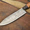 Custom Handmade Damascus Steel Chef Knife  Full Tang Sport Knife  384 Layer Forged Blade 2