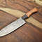 Custom Handmade Damascus Steel Chef Knife  Full Tang Sport Knife  384 Layer Forged Blade 0