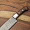 Hand Forged Damascus Steel Chef Knife Full Tang Handmade Kitchen Sport Knife 1