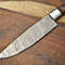 Hand Forged Damascus Steel Chef Knife  Full Tang Handmade Kitchen  Sport Knife 2