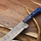 130 Handmade Damascus Steel Chef Knife Full Tang Kitchen Knife Custom Forged 384 Layer Blade 1