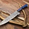 130 Handmade Damascus Steel Chef Knife Full Tang Kitchen Knife Custom Forged 384 Layer Blade 0