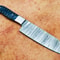 12 Handmade Damascus Steel Professional Chef Knife Custom Forged Kitchen Knife With Hard Wood Hand 1