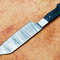 12 Handmade Damascus Steel Professional Chef Knife  Custom Forged Kitchen Knife With Hard Wood Hand 2