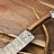 Custom Handmade Damascus Chef Knife 12 Professional Kitchen Knife With Hard Wood Handle 1