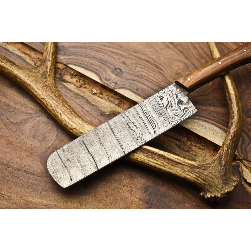 Custom Handmade Damascus Chef Knife  12 Professional Kitchen Knife With Hard Wood Handle 2