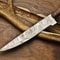 12 Forged Damascus Steel Chef Knife Handcrafted Kitchen Knife With Brass Bolster 2