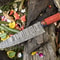 130 Handmade Damascus Steel Chef Knife Full Tang Kitchen Knife Custom Forged Blade 0