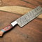 Luxury Damascus Steel Kitchen Knife Handmade Full Tang 12 Inch Chef Knife 3