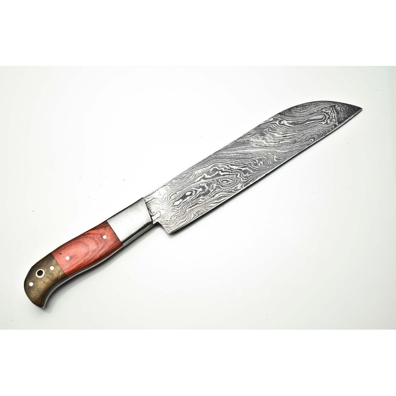 Professional Damascus Chef Knife  Hand Forged 12 Blade Kitchen Knife Gift 3