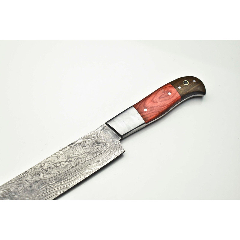 Professional Damascus Chef Knife  Hand Forged 12 Blade Kitchen Knife Gift 1