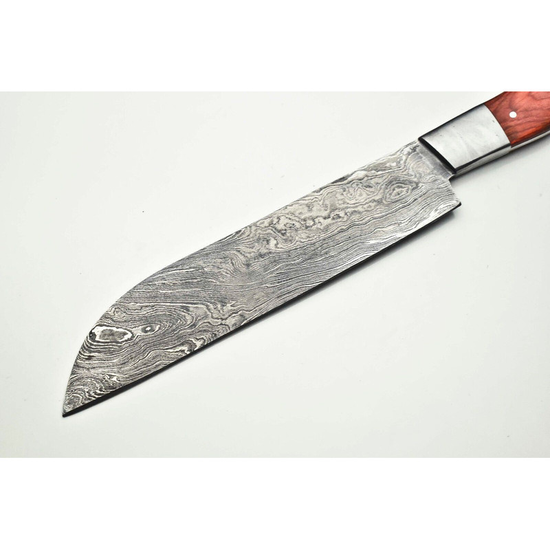 Professional Damascus Chef Knife  Hand Forged 12 Blade Kitchen Knife Gift 2