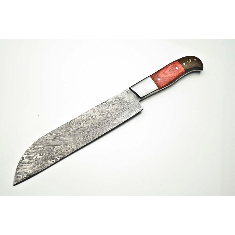 Professional Damascus Chef Knife  Hand Forged 12 Blade Kitchen Knife Gift 0