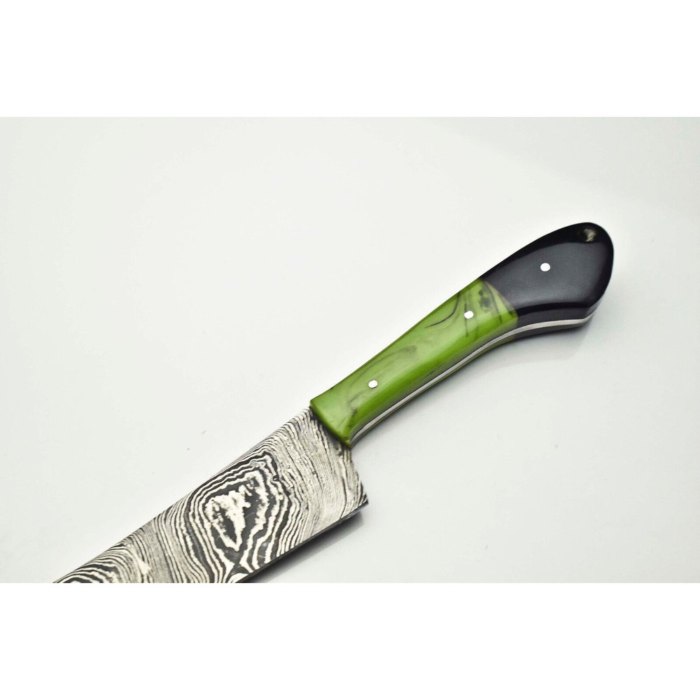 Luxury Handmade Damascus Chef Knife  12 Forged Blade Culinary Gift 1