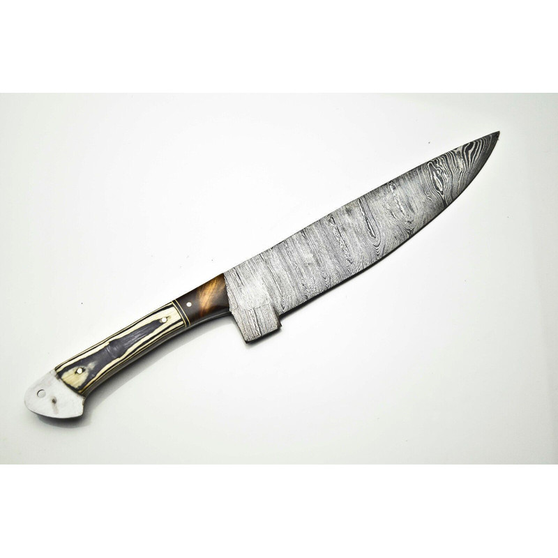 Professional 12 Inch Damascus Chef Knife  Hand Forged Kitchen Knife Gift For Chefs 0