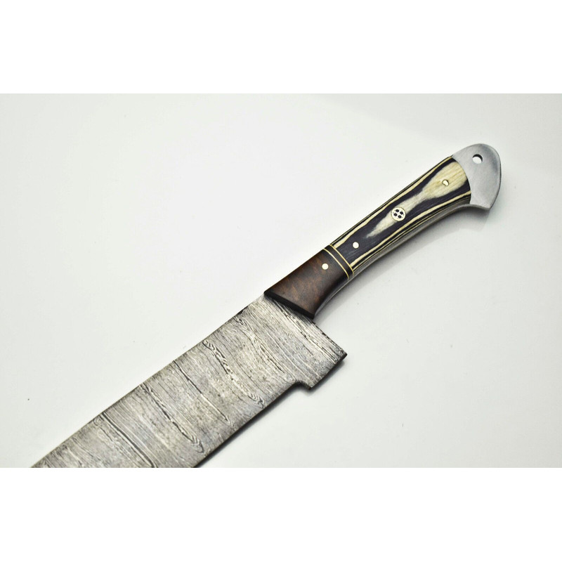 Professional 12 Inch Damascus Chef Knife  Hand Forged Kitchen Knife Gift For Chefs 1