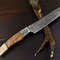 Artisan 12 Damascus Steel Kitchen Knife  Hand Forged Chef Knife With Wooden Handle 1