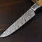 Artisan 12 Damascus Steel Kitchen Knife  Hand Forged Chef Knife With Wooden Handle 3