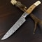 Artisan 12 Damascus Steel Kitchen Knife Hand Forged Chef Knife With Wooden Handle 0