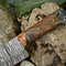 Professional 13 Damascus Chef Knife  Handcrafted Full Tang Kitchen Knife 1