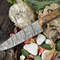 Professional 13 Damascus Chef Knife  Handcrafted Full Tang Kitchen Knife 0