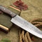 Luxury 13 Inch Damascus Steel Kitchen Knife Handmade Chef Knife For Professionals 0