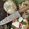 Artisan Hand Forged 13 Damascus Chef Knife  Premium Kitchen Knife Gift 0