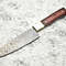 100 Handmade Damascus Steel Chef Knife  Full Tang Kitchen Knife  Custom Forged 384 Layer Blade 0