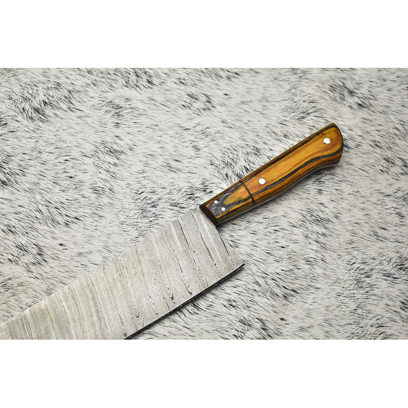 Premium Handmade Damascus Chef Knife  Professional Full Tang Kitchen Knife 1