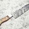 Handcrafted Damascus Steel Kitchen Knife Full Tang Chef Knife 100 Handmade 3