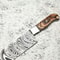 Handcrafted Damascus Steel Kitchen Knife Full Tang Chef Knife 100 Handmade 1