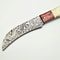 Authentic Damascus Chef Knife HandForged Kitchen Knife Durable Sharp 3