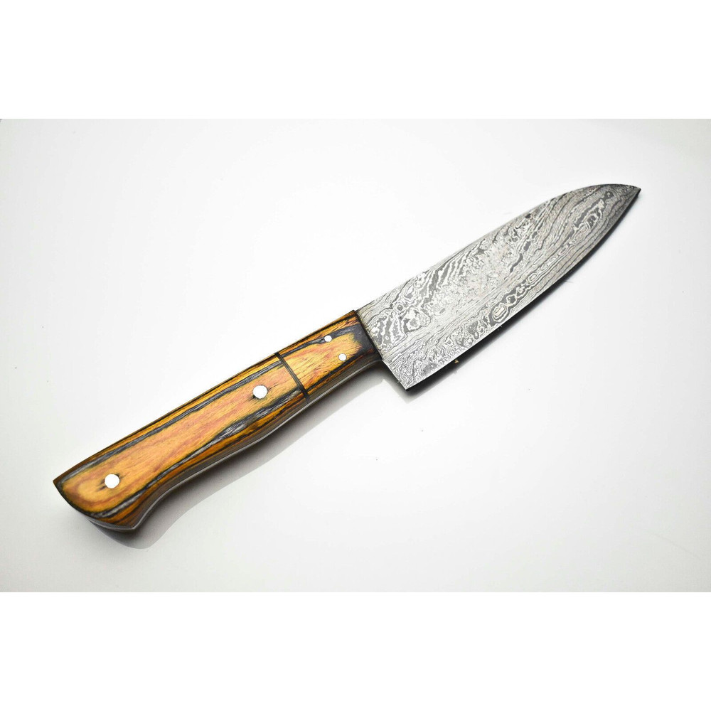 Handmade Damascus Steel Chef Knife Full Tang Kitchen Knife 3