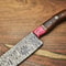 Custom Forged Damascus Chef Knife Handcrafted Kitchen Blade 1