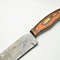 Custom Handmade Damascus Steel Chef Knife With Wood Handle 1
