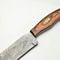 Custom Handmade Damascus Steel Chef Knife With Wood Handle 1