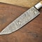 Artisan Forged Damascus Steel Chef Knife Elegant Wood Handle Kitchen Knife 2