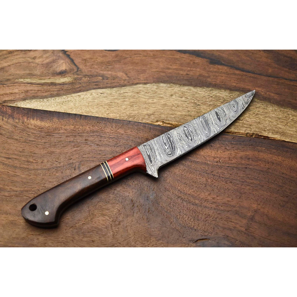 Handmade Damascus Steel Kitchen Knife  Chef Choice Culinary Perfection 3