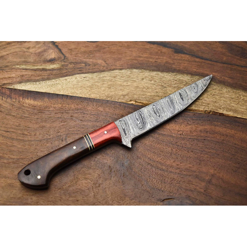 Handmade Damascus Steel Kitchen Knife  Chef Choice Culinary Perfection 3