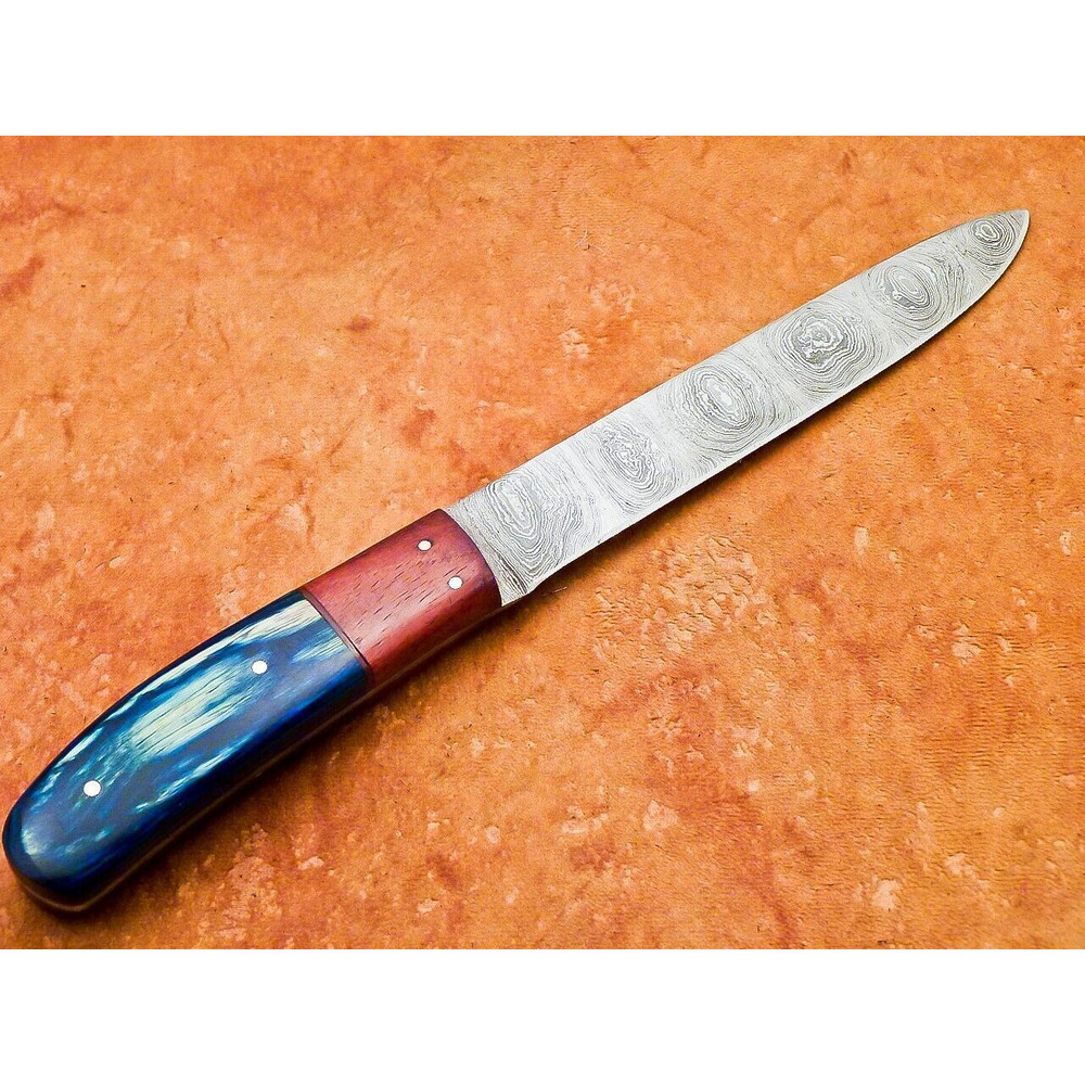 Custom Hand Forged Damascus Steel Chef Knife  Kitchen Perfection Tool 1