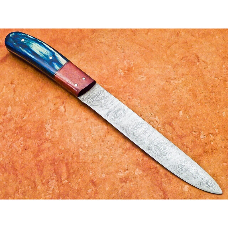 Custom Hand Forged Damascus Steel Chef Knife  Kitchen Perfection Tool 2