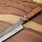 Professional Damascus Chef Knife Custom Handcrafted Full Tang Kitchen Knife 1