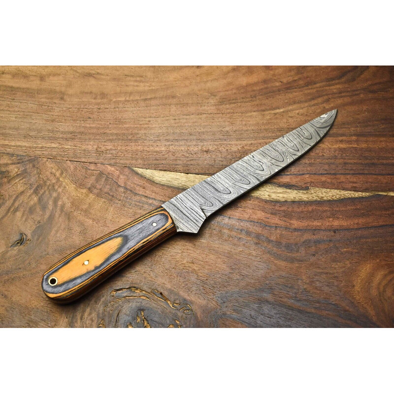 Forged Damascus Steel Chef Knife  Handmade Culinary Art For Professionals 3