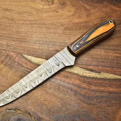 forged damascus steel chef knife – handmade culinary art for professionals