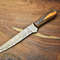Forged Damascus Steel Chef Knife  Handmade Culinary Art For Professionals 0
