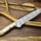 12 Custom Handmade Damascus Steel Chef Knife Full Tang Kitchen Cooking Blade 3
