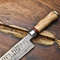Custom 12 Damascus Steel Kitchen Chef Knife  Hand Forged Cooking Blade 1