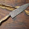 Professional 12 Damascus Steel Chef Knife  Handmade Kitchen Blade 3